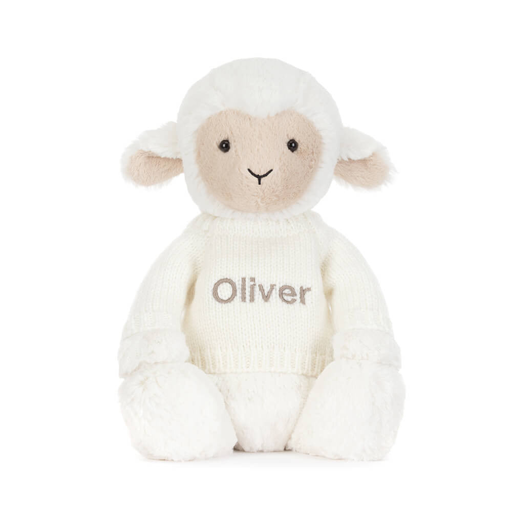 Skipson Lamb with Personalized Cream Jumper