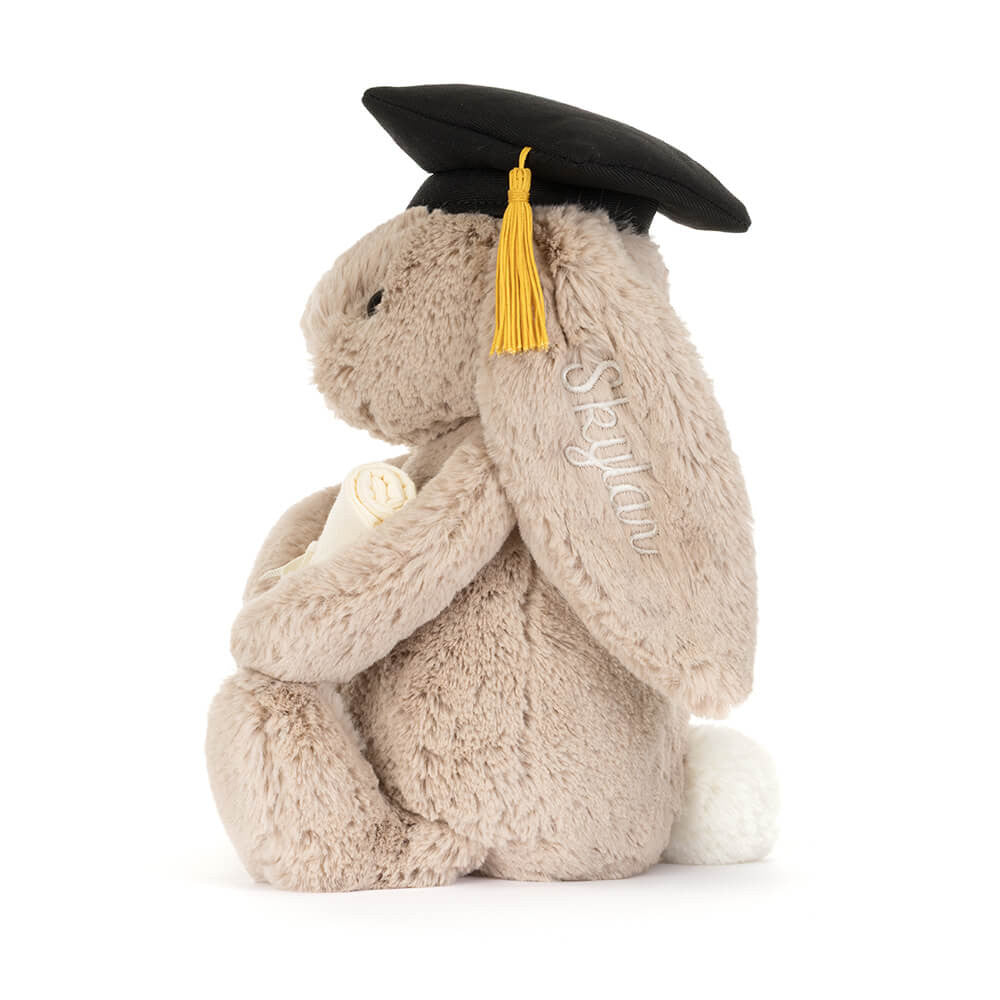 Personalized Bashful Bunny Graduation Outfit