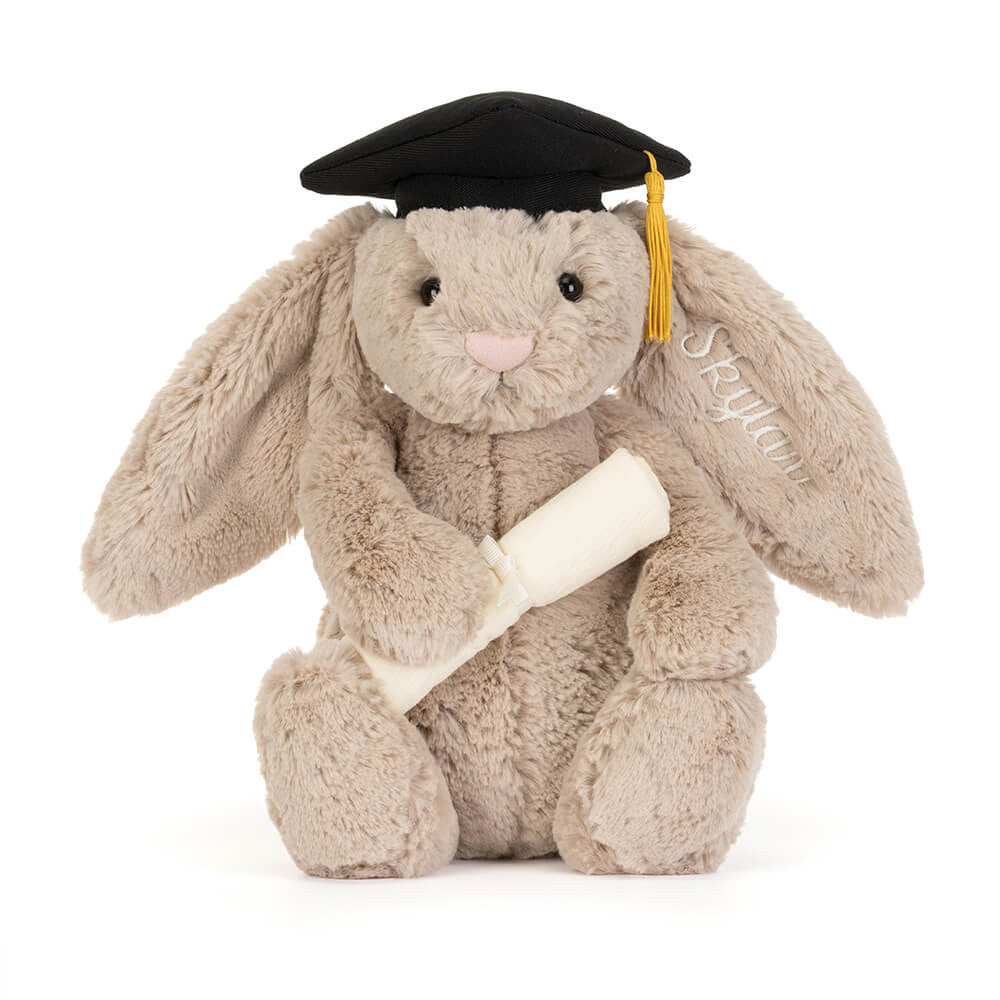 Personalized Bashful Bunny Graduation Outfit