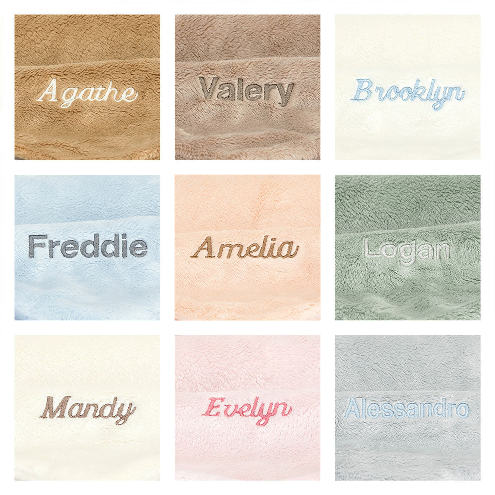 Personalized Bashful Blush Bunny Soother