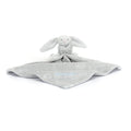 Personalized Bashful Silver Bunny Soother